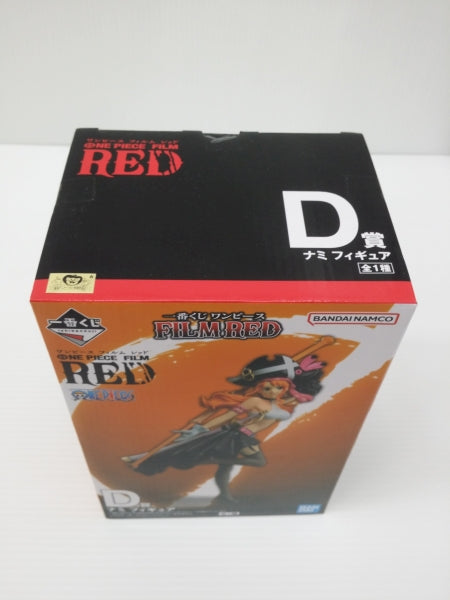 【中古】【未開封】ナミ 「一番くじ ワンピース FILM RED」 D賞 ＜フィギュア＞（代引き不可）6603