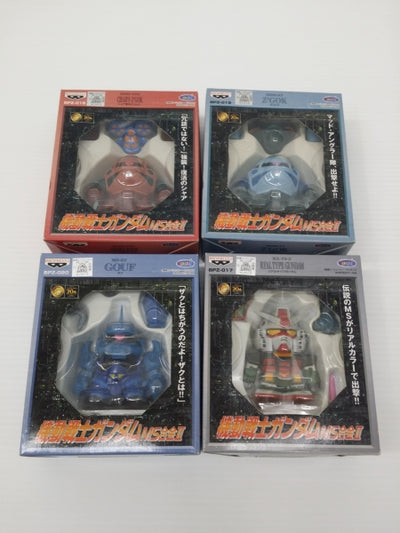 【中古】【未開封】【セット】「機動戦士ガンダム」MS合金II 4種＜フィギュア＞（代引き不可）6603