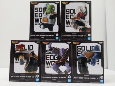 【中古】【未開封】【セット】「ドラゴンボールZ」 SOLID EDGE WORKS-THE出陣-　ギニュー特戦隊　５点＜フィギュア＞（...