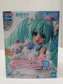 【中古】【未開封】初音ミク×シナモロール 「初音ミクシリーズ」 Luminasta“初音ミク×シナモロール”ホワイトドレスVer.＜フィギュア＞（代引き不可）6603