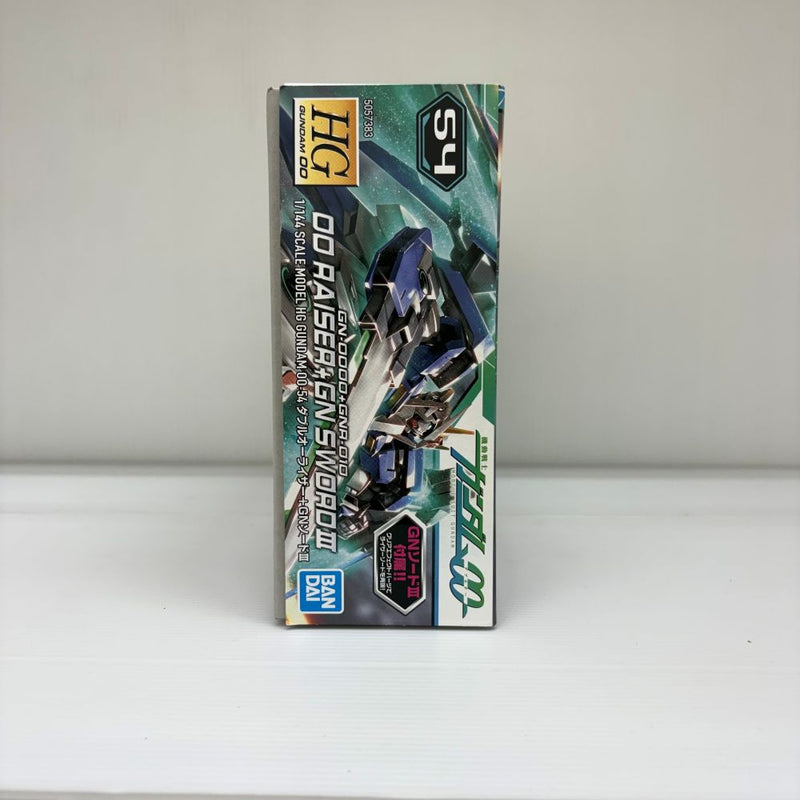 中古】【未組立】1/144 HG GN-0000+GNR-010 ダブルオーライザー+GN