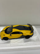 【中古】【未使用】topspeed Buggtti Chiron イエロー＜おもちゃ＞（代引き不可）6603