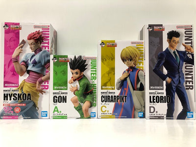 【中古】【一部開封品有】【セット】一番くじ HUNTER×HUNTER DAY OF DEPARTURE　A賞 ゴン・C賞 クラピカ・...