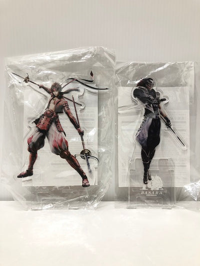 【中古】【未使用】【セット販売】戦国BASARA １０ｔｈ 武将乱戦 モバイルスタンド e-CAPCOM限定 「真田幸村」「風魔小太郎...