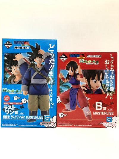 【中古】【未開封品】【セット販売】孫悟空 ラストワンVer./チチ フィギュア 一番くじ ドラゴンボール EX 激闘!!天下一武道会＜...