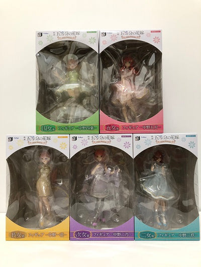 【中古】【未開封】【セット】 「みんなのくじ 映画 五等分の花嫁 -China Princess-」五つ子フィギュアセット＜フィギュア...