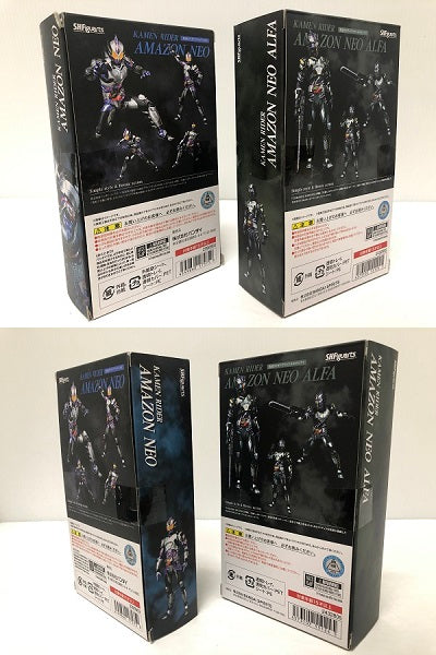 【中古】【開封品】【セット販売】S.H.Figuarts 仮面ライダーアマゾンネオアルファ(輸送箱付)/S.H.Figuarts 仮面ライダーアマゾンネオ＜フィギュア＞（代引き不可）6605