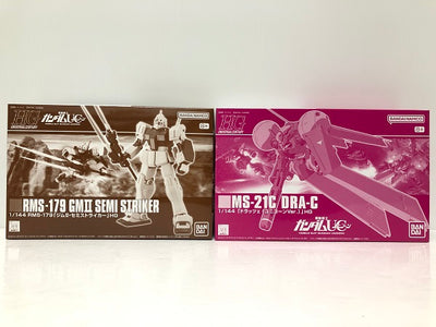 【中古】【未組立】【セット販売】 HG ジムll・セミストライカー ／ HG ドラッツェ ユニコーンver.＜プラモデル＞（代引き不...