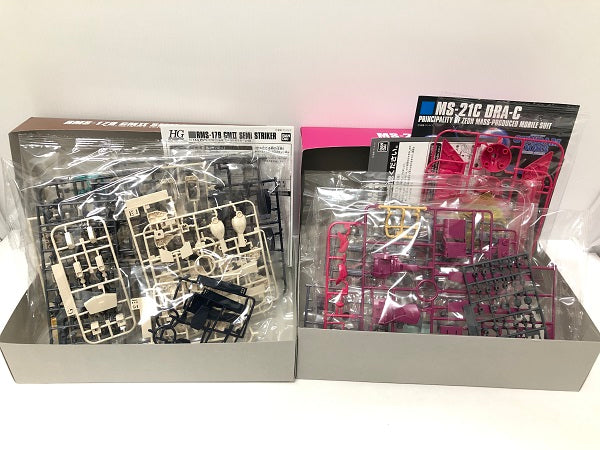 【中古】【未組立】【セット販売】  HG ジムll・セミストライカー ／ HG ドラッツェ ユニコーンver.＜プラモデル＞（代引き不可）6605