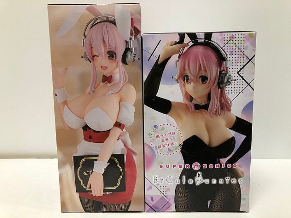 【中古】【未開封品】【セット販売】BiCute Bunnies Figure -すーぱーそに子-/BiCute Bunnies Figureーウェイトレスver.ー＜フィギュア＞（代引き不可）6605