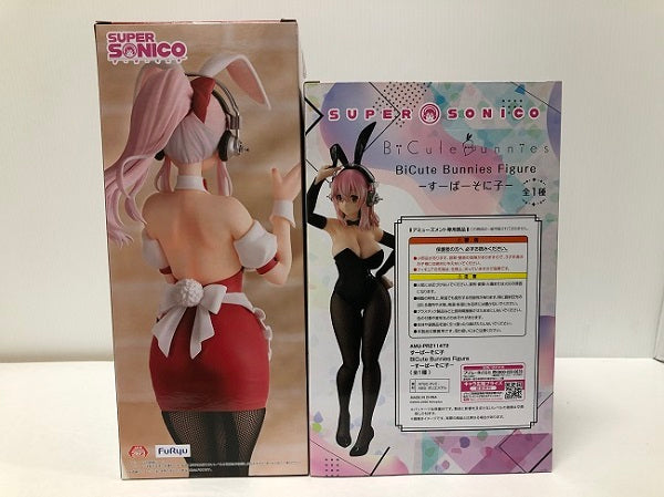 【中古】【未開封品】【セット販売】BiCute Bunnies Figure -すーぱーそに子-/BiCute Bunnies Figureーウェイトレスver.ー＜フィギュア＞（代引き不可）6605