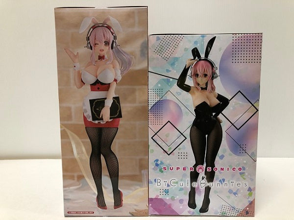 【中古】【未開封品】【セット販売】BiCute Bunnies Figure -すーぱーそに子-/BiCute Bunnies Figureーウェイトレスver.ー＜フィギュア＞（代引き不可）6605