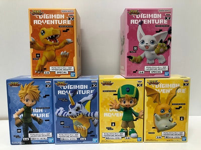 【中古】【未開封品】【セット販売】デジモンアドベンチャー DXF〜ADVENTURE ARCHIVES〜 アグモン・ガブモン・テイルモ...