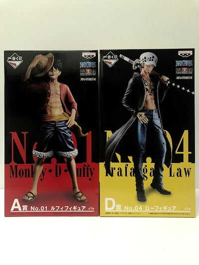 【中古】【未開封品】【セット販売】モンキー・D・ルフィ／トラファルガー・ロー「一番くじ ワンピース THE BEST EDITION」...