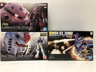 【中古】【未組立品】【セット販売】【箱キズ有】 HGUC 1/144 MSN-02 ジオング ／ RG 1/144 RX-78-2 ガ...