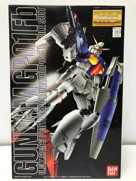 【中古】【未組立】MG 1/100 地球連邦軍 多用途 モビルスーツ ガンダム試作1号機 フルバーニアン RX-78 GP01Fb＜プラモデル＞（代引き不可）6605