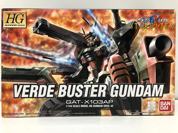 【中古】【未組立】【箱キズ有】HG 1/144 ヴェルデバスターガンダム＜プラモデル＞（代引き不可）6605