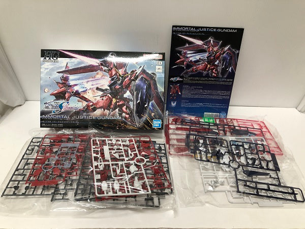 【中古】【未組立】【セット】ＨＧ ライジングフリーダムガンダム／イモータルジャスティスガンダム／ブラックナイトスコードルドラ（グリフィン・アルバレスト専用機）／ギャンシュトローム（アグネス・ギーベンラート専用機）＜プラモデル＞（代引き不可）6605