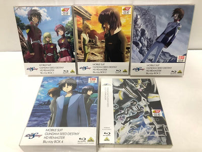 【中古】【セット販売・開封品】※一部未使用品あり※ 機動戦士ガンダムSEED DESTINY HDリマスター Blu-ray BOX ...