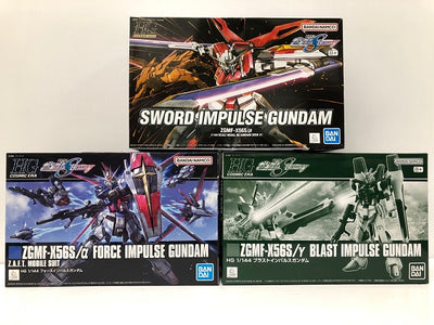 【中古】【未組立】【セット】HGCE 1/144 フォースインパルスガンダム／HGCE 1/144 ブラストインパルスガンダム／HG ...