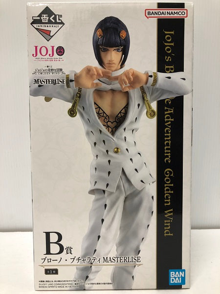 【中古】【未開封】B賞 ブローノ・ブチャラティ MASTERLISE 「一番くじ　ジョジョの奇妙な冒険　GOLDEN　WIND」＜フィギュア＞（代引き不可）6605