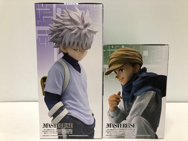 【中古】【未開封】【セット】 「一番くじ HUNTER×HUNTER GREED ISLAND」MASTERLISE B賞 キルア/C賞 ジン＜フィギュア＞（代引き不可）6605