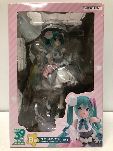 【中古】【未開封】「タイトーくじ 初音ミク 39の日 記念くじ 2nd season」 B賞 スケールフィギュア 〜Melty Sugar ver.〜＜フィギュア＞（代引き不可）6605