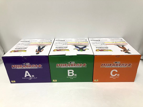 【中古】【未開封】【セット】 「一番くじ ドラゴンボール超スーパーヒーロー」 MASTERLISE 　A賞/B賞/C賞/D賞/E賞/F賞/G賞＜フィギュア＞（代引き不可）6605