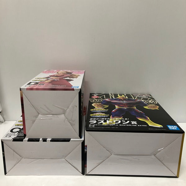 【中古】【未開封】【セット】「一番くじ 僕のヒーローアカデミア YOU’RE NEXTー」 MASTERLISE EXTRA　ラストワン賞/C賞/D賞＜フィギュア＞（代引き不可）6605