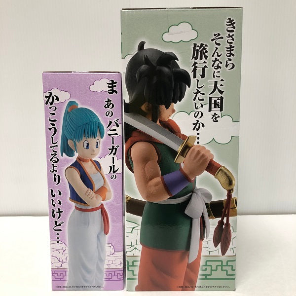 【中古】【未開封】【セット】「一番くじ ドラゴンボール EX 孫悟空修業編」 MASTERLISE B賞 ブルマ/C賞 ヤムチャ＜フィギュア＞（代引き不可）6605