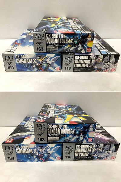 中古】【未組立】【セット】HG 1/144 ガンダムX／HG 1/144