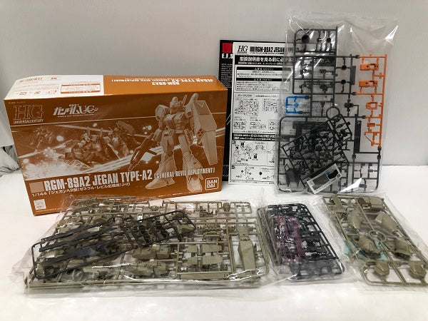 【中古】【未組立】【セット】「機動戦士ガンダムUC」HGUC 1/144 ジェガンD型／ジェガンA2型（ゼネラル・レビル配備機）＜プラモデル＞（代引き不可）6605