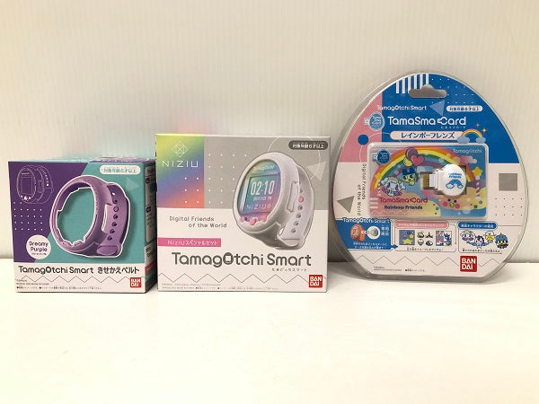 【中古】【開封品・セット】Tamagotchi Smart/たまスマカード レインボーフレンズ＜おもちゃ＞（代引き不可）6605