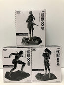 【中古】【未開封・セット】「怪獣８号」 亜白ミナ／市川レノ／保科宗四郎 バンプレくじ メタリックカラー＜フィギュア＞（代引き不可）6605