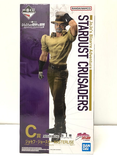 【中古】【未開封】ジョセフ・ジョースター 「一番くじ ジョジョの奇妙な冒険 STARDUST CRUSADERS」 MASTERLISE C賞＜フィギュア＞（代引き不可）6605