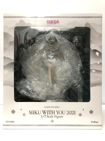 【中古】【未開封】初音ミク MIKU WITH YOU 2021Ver. 「キャラクター・ボーカル・シリーズ 01 初音ミク」 1/7 F：NEX限定＜フィギュア＞（代引き不可）6605