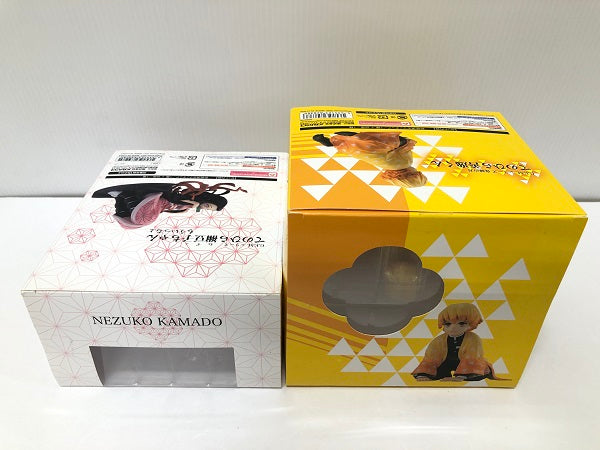 【中古】【未開封】【セット】G.E.M.シリーズ てのひら善逸くん/てのひら禰豆子ちゃんもういっちょ「鬼滅の刃」＜フィギュア＞（代引き不可）6605