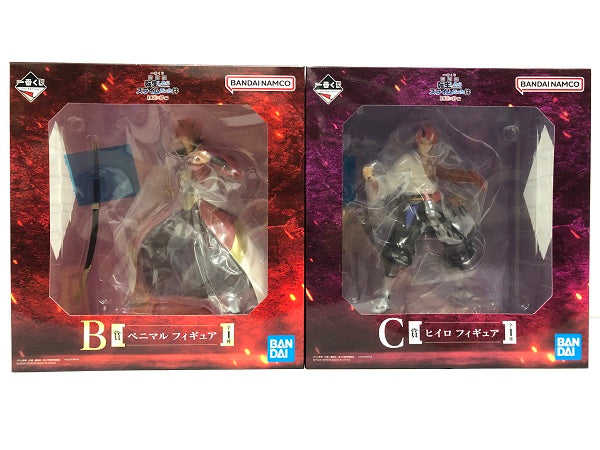 【中古】【未開封】【セット】 一番くじ「劇場版 転生したらスライムだった件 紅蓮の絆編」B賞 ベニマル/C賞 ヒイロ＜フィギュア＞（代引き不可）6605