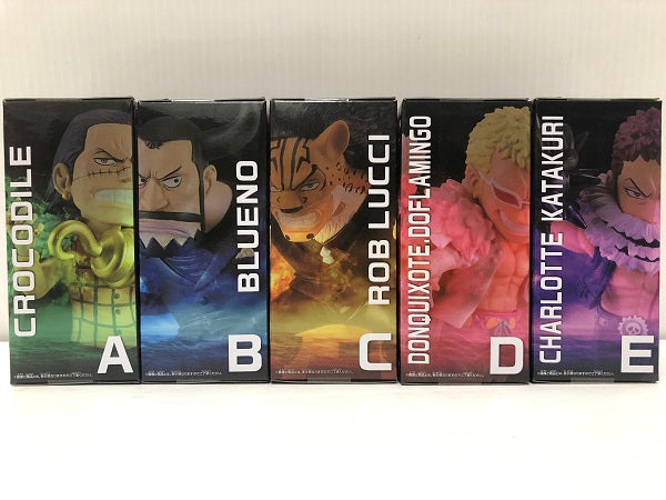 【中古】【未開封】【セット】「ワンピース」 ワールドコレクタブルフィギュア-好敵手-全5種＜フィギュア＞（代引き不可）6605