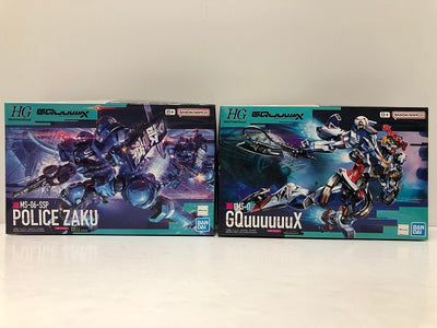 【中古】【未組立】【セット】HG 1/144 GQuuuuuuX（ジークアクス）／HG 軍警ザク 「機動戦士GundamGQuuuu...
