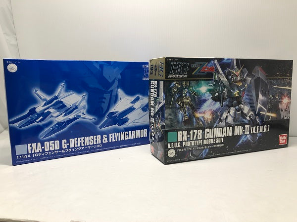 【中古】【未組立】【セット】HG 1/144 HGUC REVIVE RX-178 ガンダムMk-II＆1/144 HGUC Gディフェンサー＆フライングアーマー＜プラモデル＞（代引き不可）6605