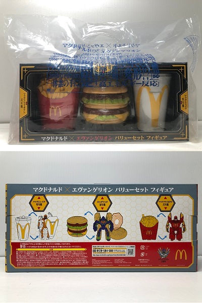【中古】【開封品】 「マクドナルド×エヴァンゲリオン」 バリューセット フィギュア＜フィギュア＞（代引き不可）6605