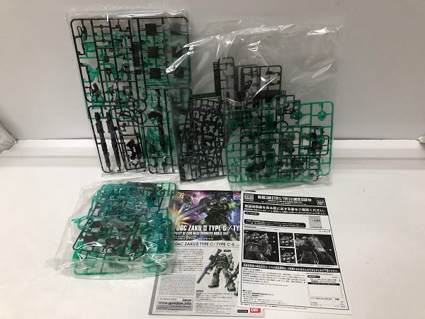 【中古】【未組立】1/144 HG MS-06C/MS-06C-5 ザクII C型/C-5型 劇場限定リミテッドクリアVer.「機動戦士ガンダム」 [0228887]＜プラモデル＞（代引き不可）6605