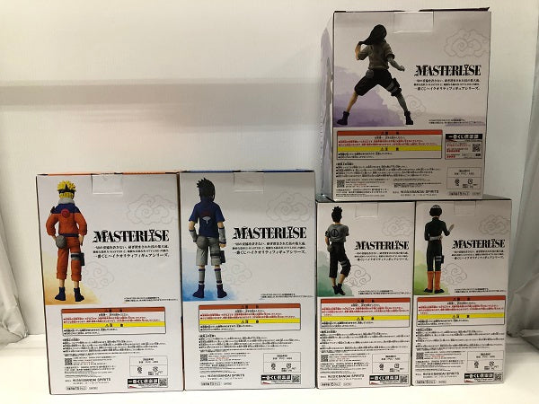 【中古】【未開封】【セット】「一番くじ NARUTO-ナルト- 中忍試験編」 A賞 B賞 C賞 D賞 E賞＜フィギュア＞（代引き不可）6605