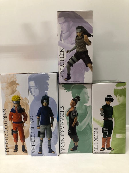 【中古】【未開封】【セット】「一番くじ NARUTO-ナルト- 中忍試験編」 A賞 B賞 C賞 D賞 E賞＜フィギュア＞（代引き不可）6605