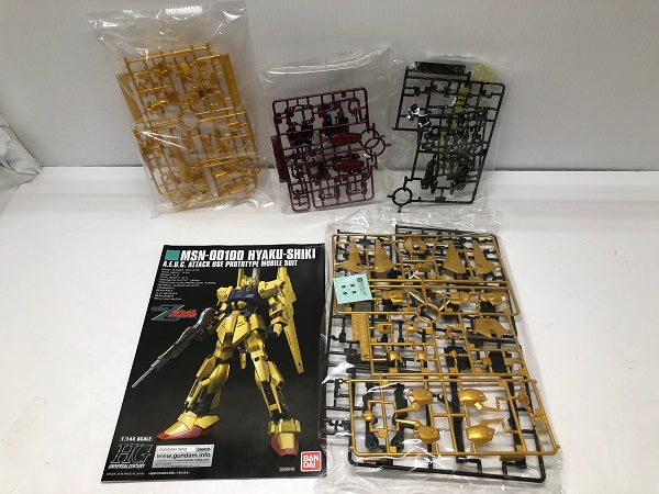 【中古】【未組立】【セット】1/144 HGUC REVIVE MSN-00100 百式/メガ・バズーカ・ランチャー「機動戦士Zガンダム」2種＜プラモデル＞（代引き不可）6605