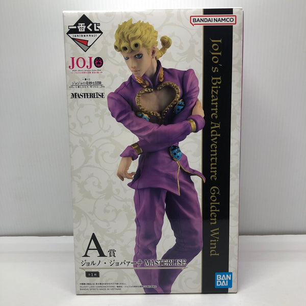 【中古】【開封・未使用】ジョルノ・ジョバァーナ 「一番くじ ジョジョの奇妙な冒険 GOLDEN WIND」 MASTERLISE A賞＜フィギュア＞（代引き不可）6605
