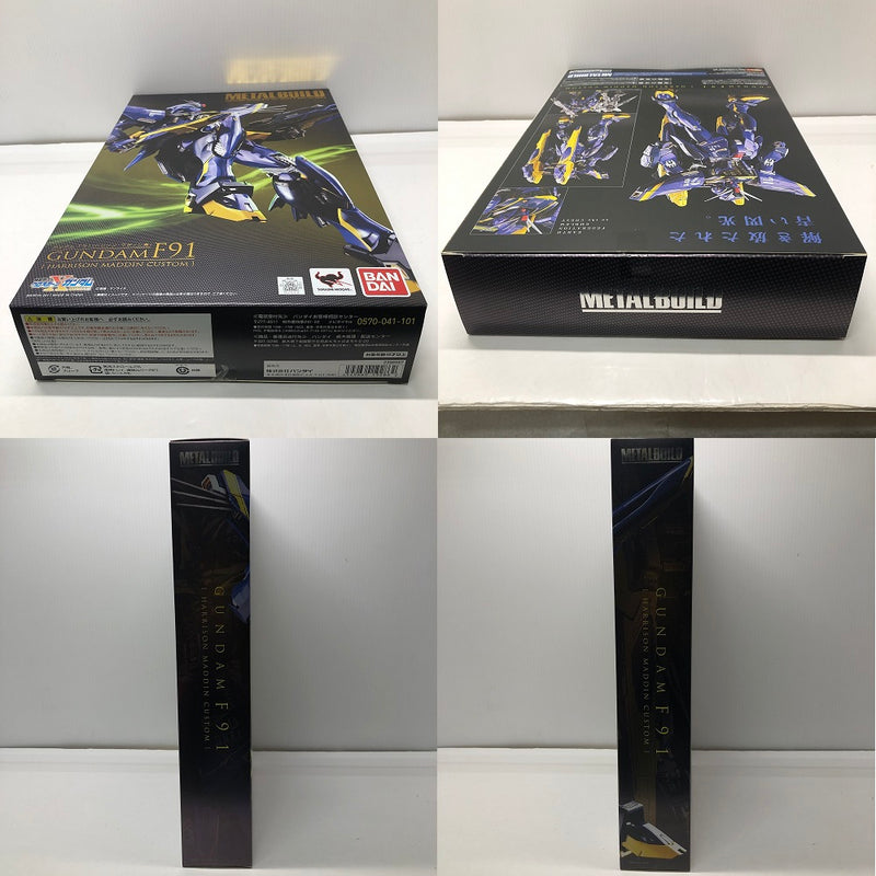 【中古】【開封品】METAL BUILD ガンダムF91 (ハリソン・マディン機) 【ブリスターに汚れ有】＜フィギュア＞（代引き不可）6605