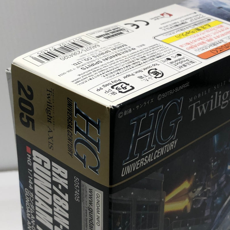 【中古】【未組立】1/144 HGUC RX-78AN-01 ガンダムAN-01 トリスタン 「機動戦士ガンダム Twilight AXIS」 [5057405]＜プラモデル＞（代引き不可）6605