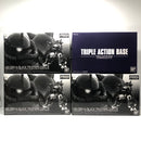 【中古】【未組立】1/144 RG MS-06R-01A 黒い三連星専用ザクII 3機セット(トリプルアクションベース付き)＜プラモデル＞（代引き不可）6605